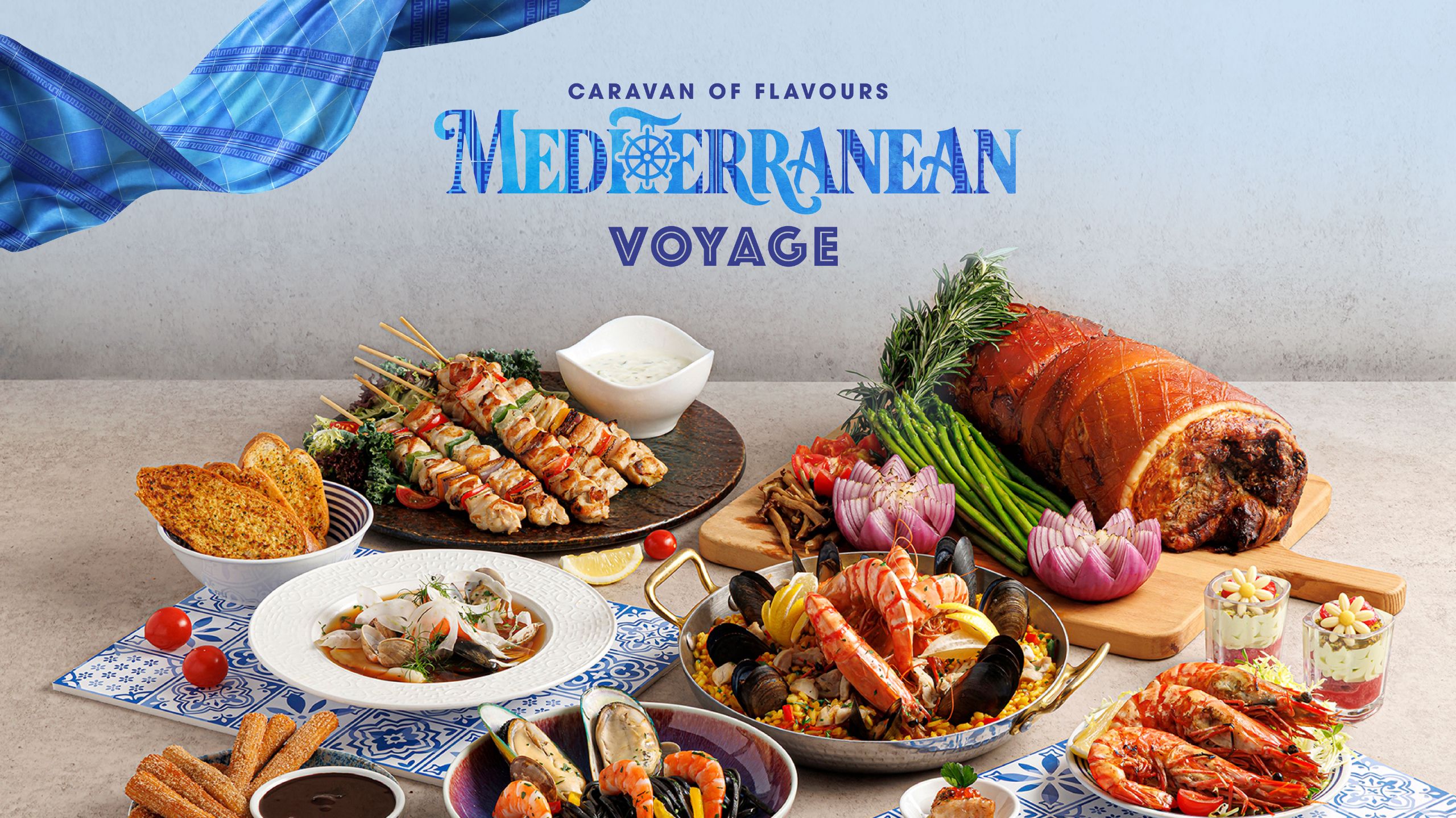 Yamm - The Mira Hong Kong Presents: Caravan of Flavours - Mediterranean Voyage Lunch Buffet